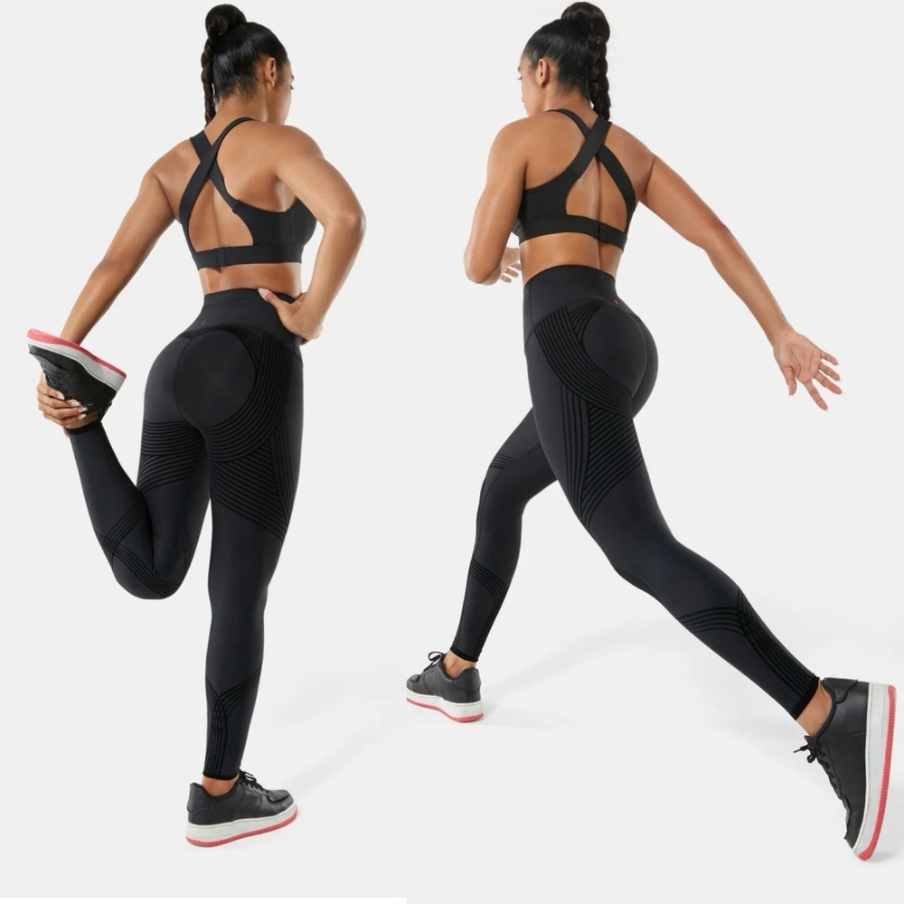 Fanka Women's Active Body Sculpting compression leggings! Size S